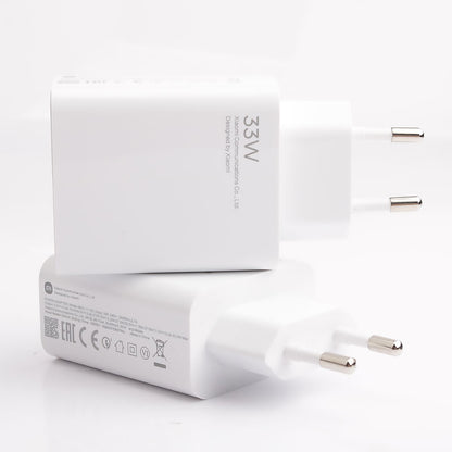 Original Xiaomi 33W Fast Turbo Charger With 6A Type C Cable Compatible With All Redmi Model 4