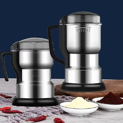 Multifunctional Electric Coffee Grinder for Beans Spices and Grains with High Power Motor