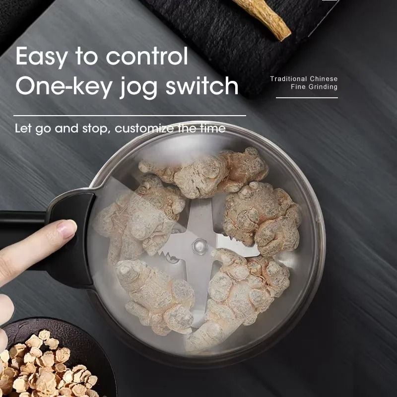 Multifunctional Electric Coffee Grinder For Beans Spices And Grains With High Power Motor 4