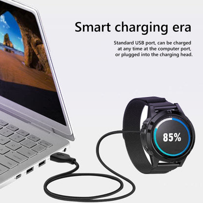 Premium USB Charger Cable for Garmin Fenix, Vivoactive 3, Forerunner 945 Fast Charge & Sync Cord