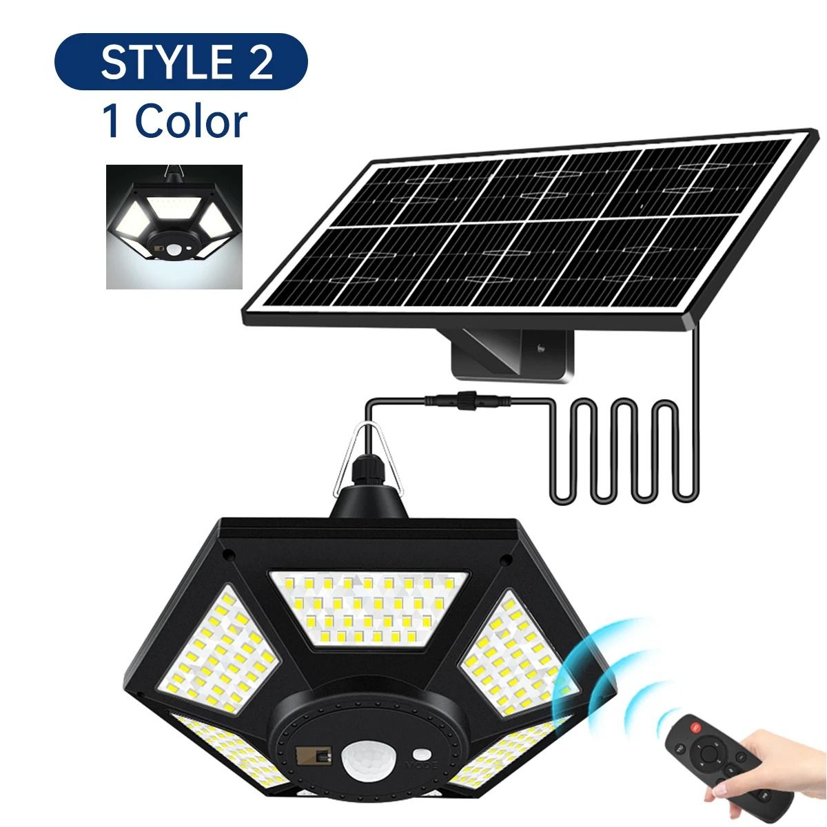 Why Choose Our Solar Powered LED Pendant Light With Remote Control And 5 Modes For Indoor And Outdo 6