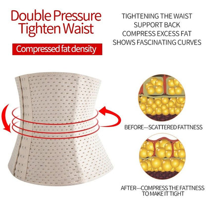 High Compression Waist Trainer Belt For Men With Adjustable Modeling Straps And Slimming Support 4