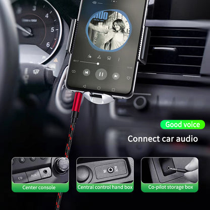 Audio Cable Extension Male to Female iPhone, Samsung, Xiaomi, Car Stereo Headphone Jack Line Audio Cord Adapter