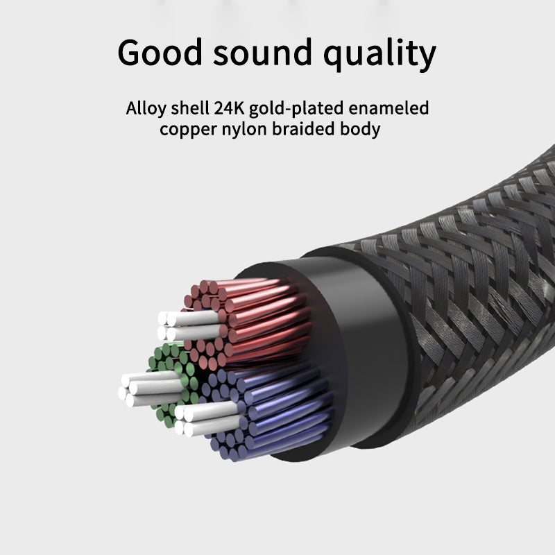 Audio Cable Extension Male to Female iPhone, Samsung, Xiaomi, Car Stereo Headphone Jack Line Audio Cord Adapter