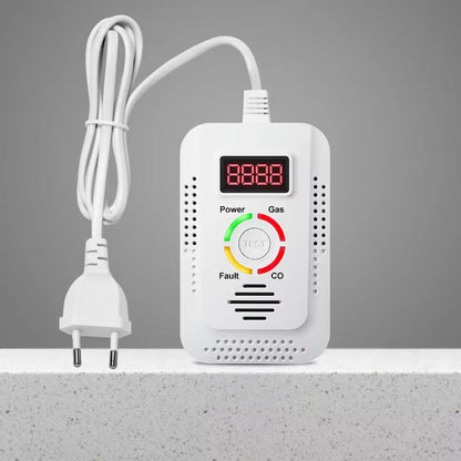 2 In 1 Natural Gas And Carbon Monoxide Detector For Home Safety With Leak Detection Alarm 1