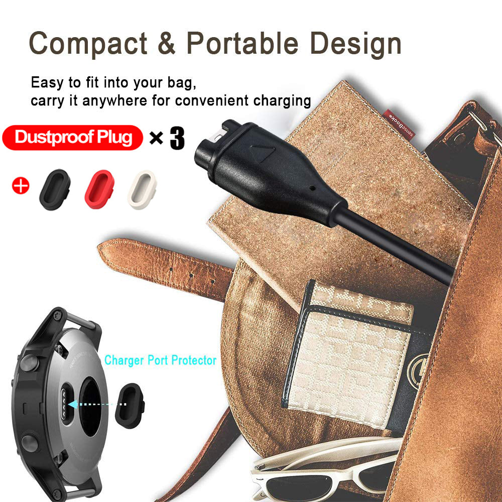 USB Type C Charge Cable Garmin Fenix Vivoactive Venu Series Durable  Dustproof 5