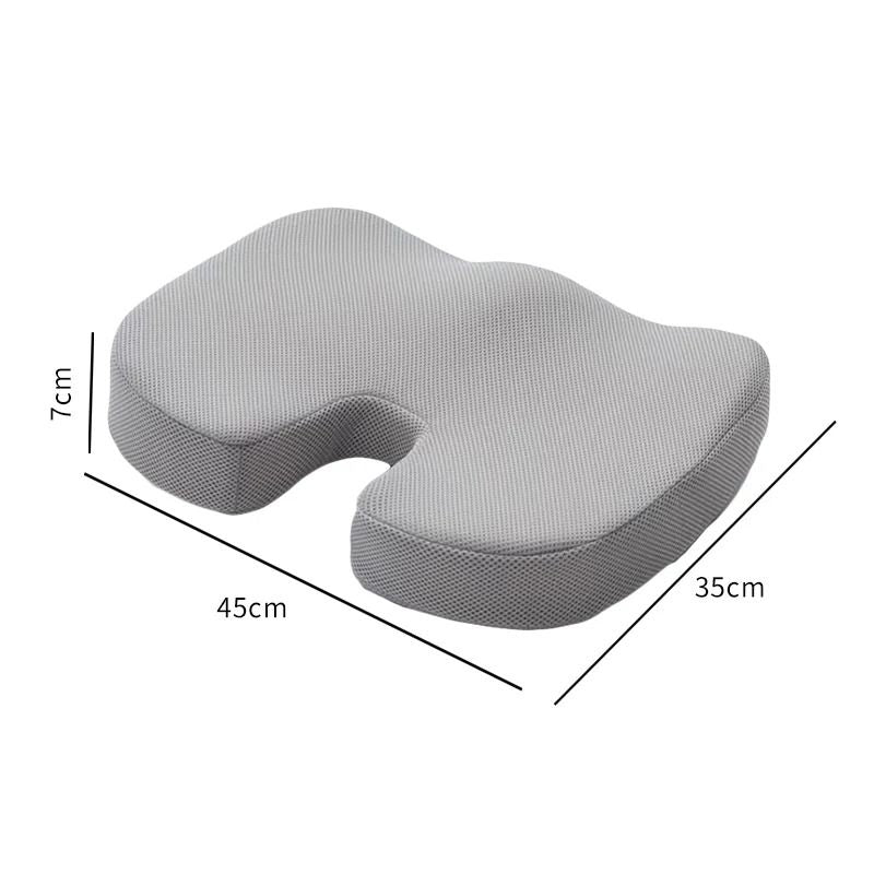 Ergonomic Memory Foam Seat Cushion For Office Chairs And Hemorrhoid Relief Support 5