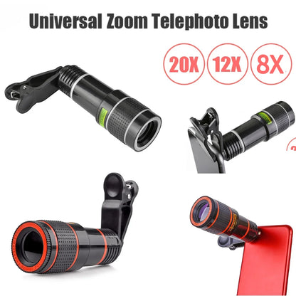 Universal Telephoto Lens For Smartphones Perfect For Travel Wildlife  Sports Photography 1