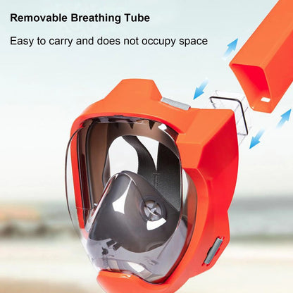 Snorkel Mask Full Face With Dry Breathing System And Panoramic View 5