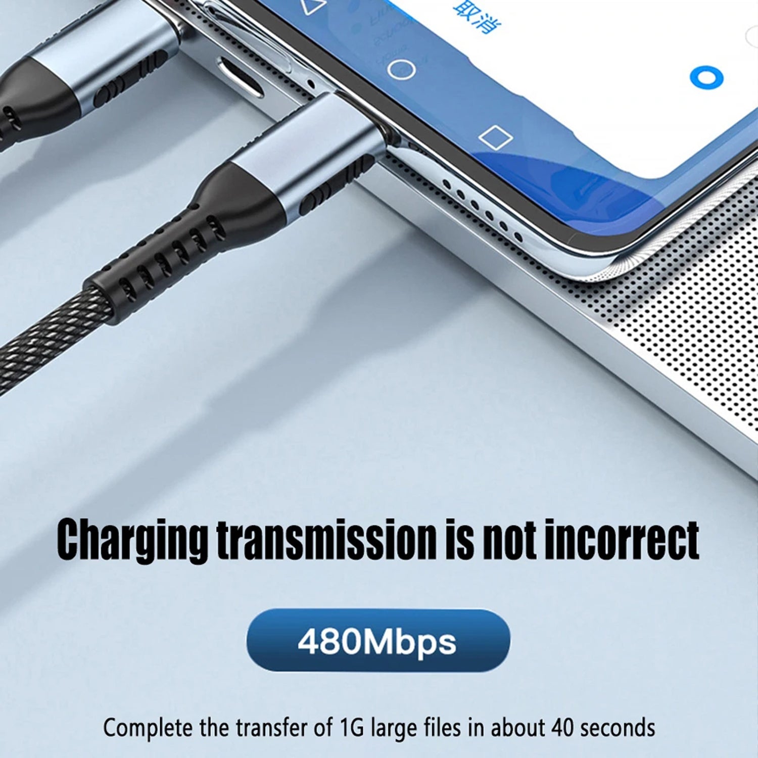 USB C Super Fast Charge & Data Cable, 4K Cable for MacBook Air, iPad, iPhone 15 Pro Max, Xiaomi, Dell, HP