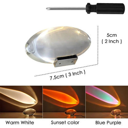 Crystal Eye Table Lamp With Adjustable Projection Lighting 4