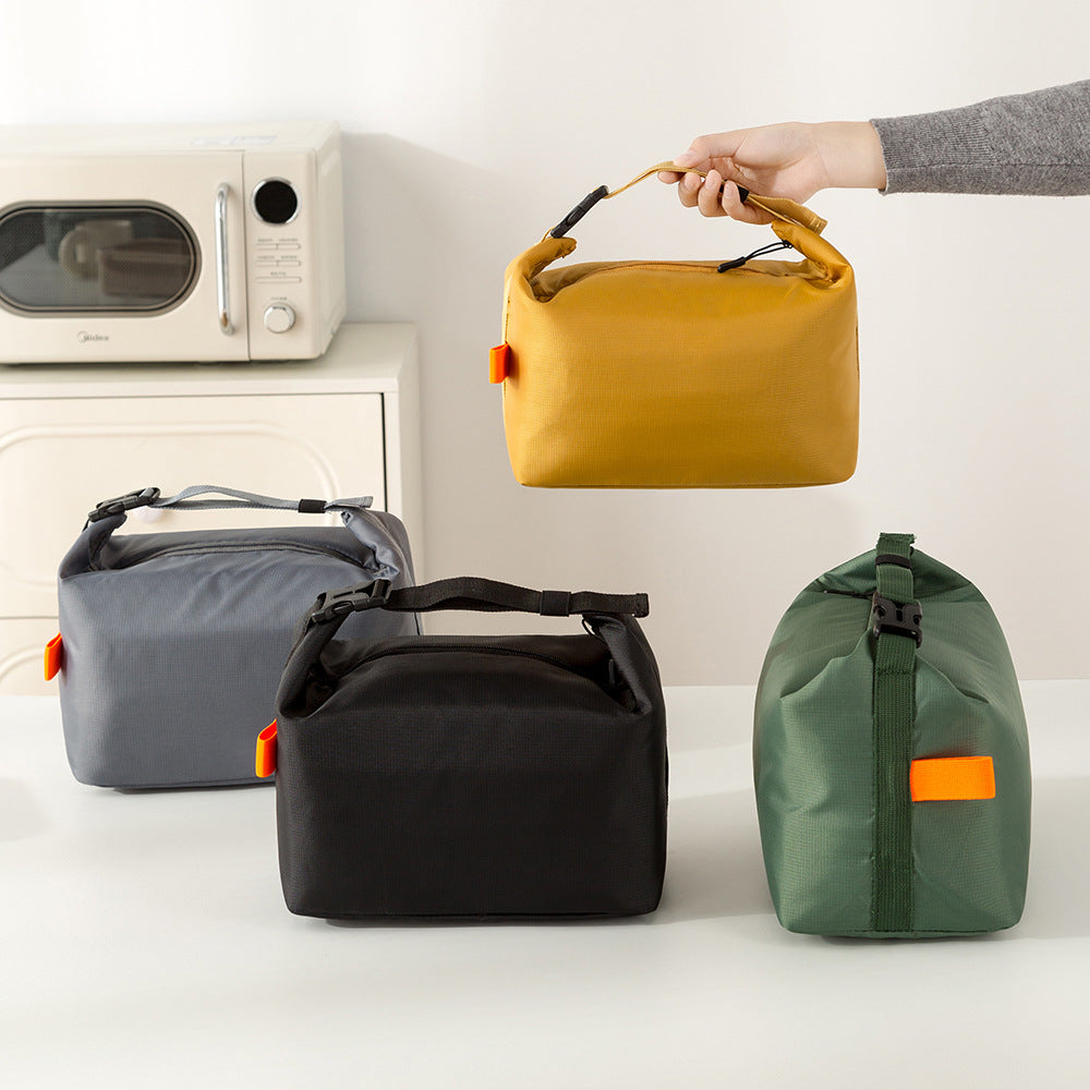 Portable Insulated Bento Bag,Thermal Aluminium Foil Lunchbox,Leak Proof Ice Bag for Picnic,Office & School Lunch Stornge