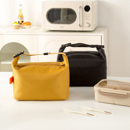 Portable Insulated Bento Bag,Thermal Aluminium Foil Lunchbox,Leak Proof Ice Bag for Picnic,Office & School Lunch Stornge