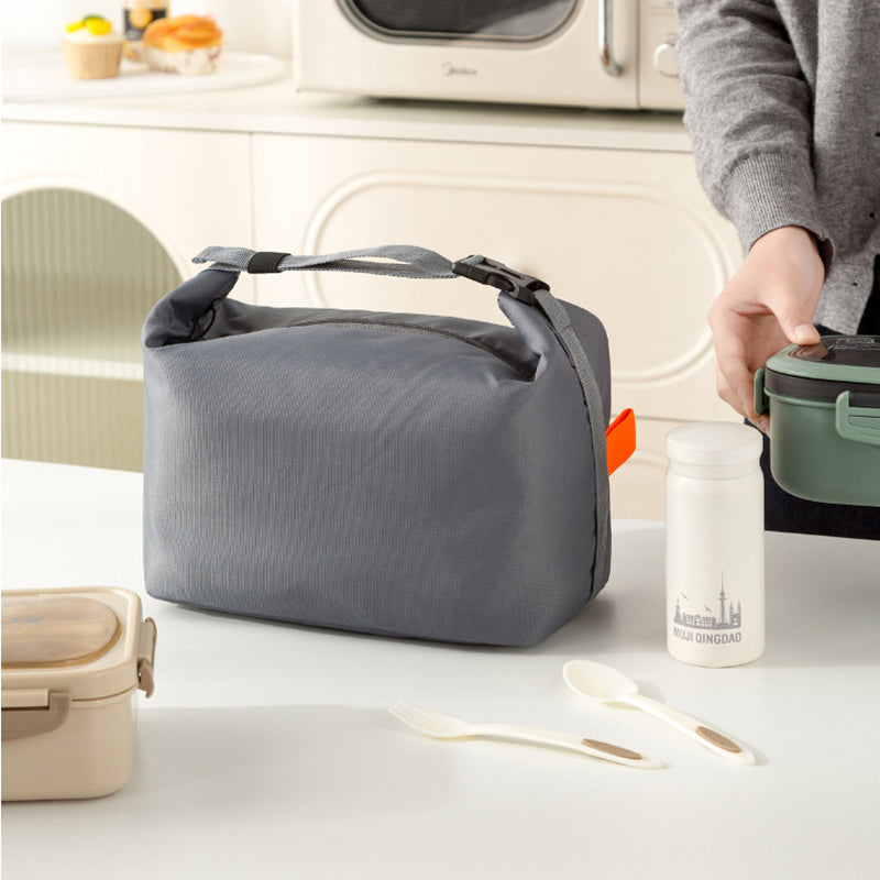 Portable Insulated Bento Bag,Thermal Aluminium Foil Lunchbox,Leak Proof Ice Bag for Picnic,Office & School Lunch Stornge