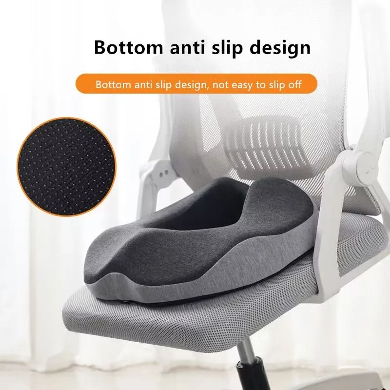 Donut Shape Memory Foam Cushion For Tailbone Sciatica And Hemorrhoid Pain Relief 1