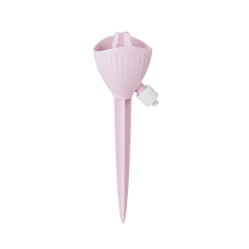 New Flower Watering Device, Automatic Watering Dripper with Adjustable Flow Rate for Plants Self-Watering Irrigator