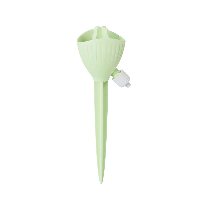 New Flower Watering Device, Automatic Watering Dripper with Adjustable Flow Rate for Plants Self-Watering Irrigator