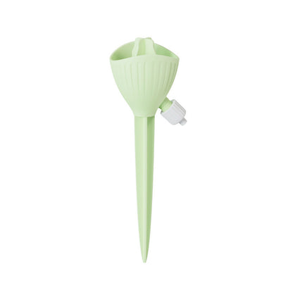 New Flower Watering Device, Automatic Watering Dripper with Adjustable Flow Rate for Plants Self-Watering Irrigator
