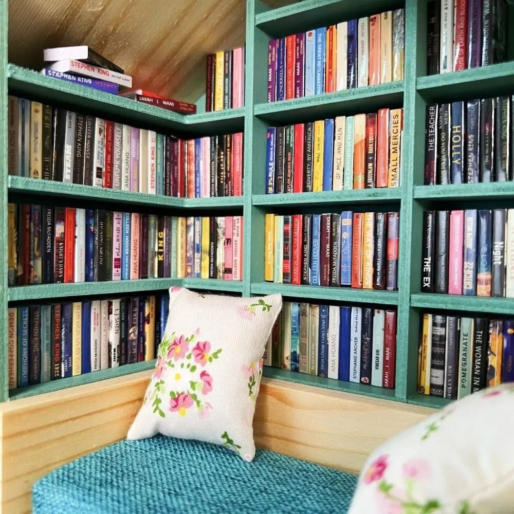 Mini Wooden Matchbox Bookshelf For Study And Stress Relief 4