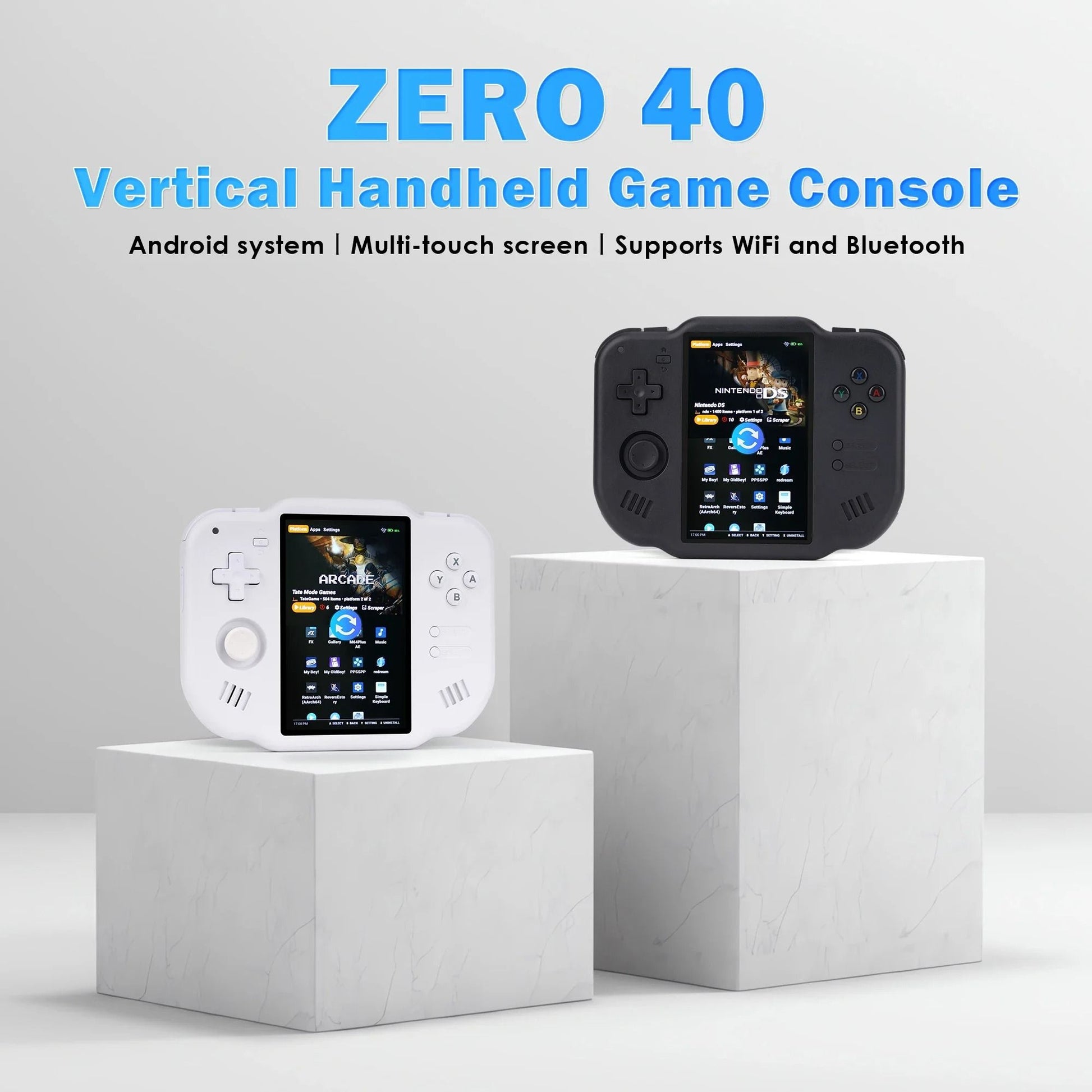4 Inch Touchscreen Portable Android Gaming Console with WiFi and Bluetooth