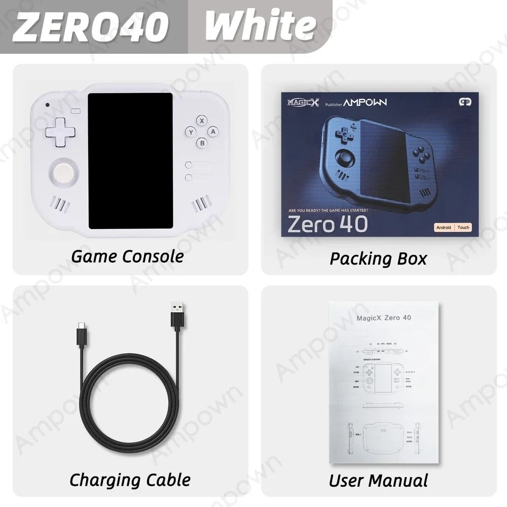 4 Inch Touchscreen Portable Android Gaming Console With WiFi And Bluetooth 6