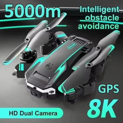 5G GPS Drone with Obstacle Avoidance and 8K Dual Camera for Aerial Photography and Video