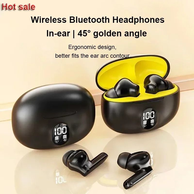 S510 TWS Wireless Headphones With LED Display And Bluetooth 53 For Stereo Sound And HandsFree Liste 1