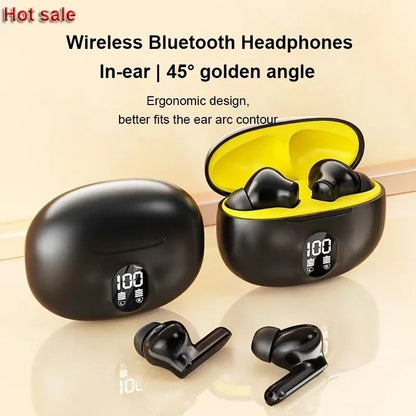 S510 TWS Wireless Headphones With LED Display And Bluetooth 53 For Stereo Sound And HandsFree Liste 1