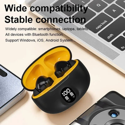 S510 TWS Wireless Headphones With LED Display And Bluetooth 53 For Stereo Sound And HandsFree Liste 3