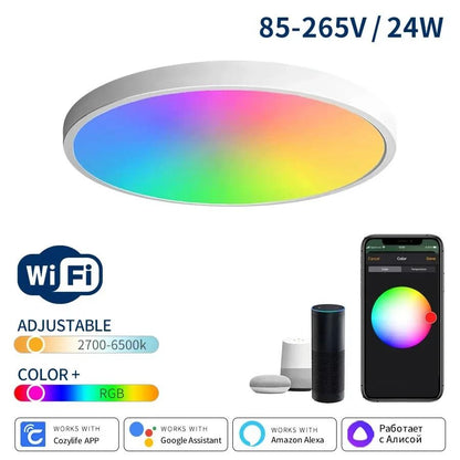 Smart WiFi LED Ceiling Light With App And Voice Control 6