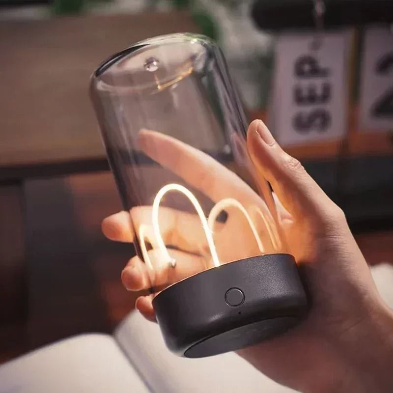 USB Rechargeable Magnetic Night Light For Indoor And Outdoor Use 4