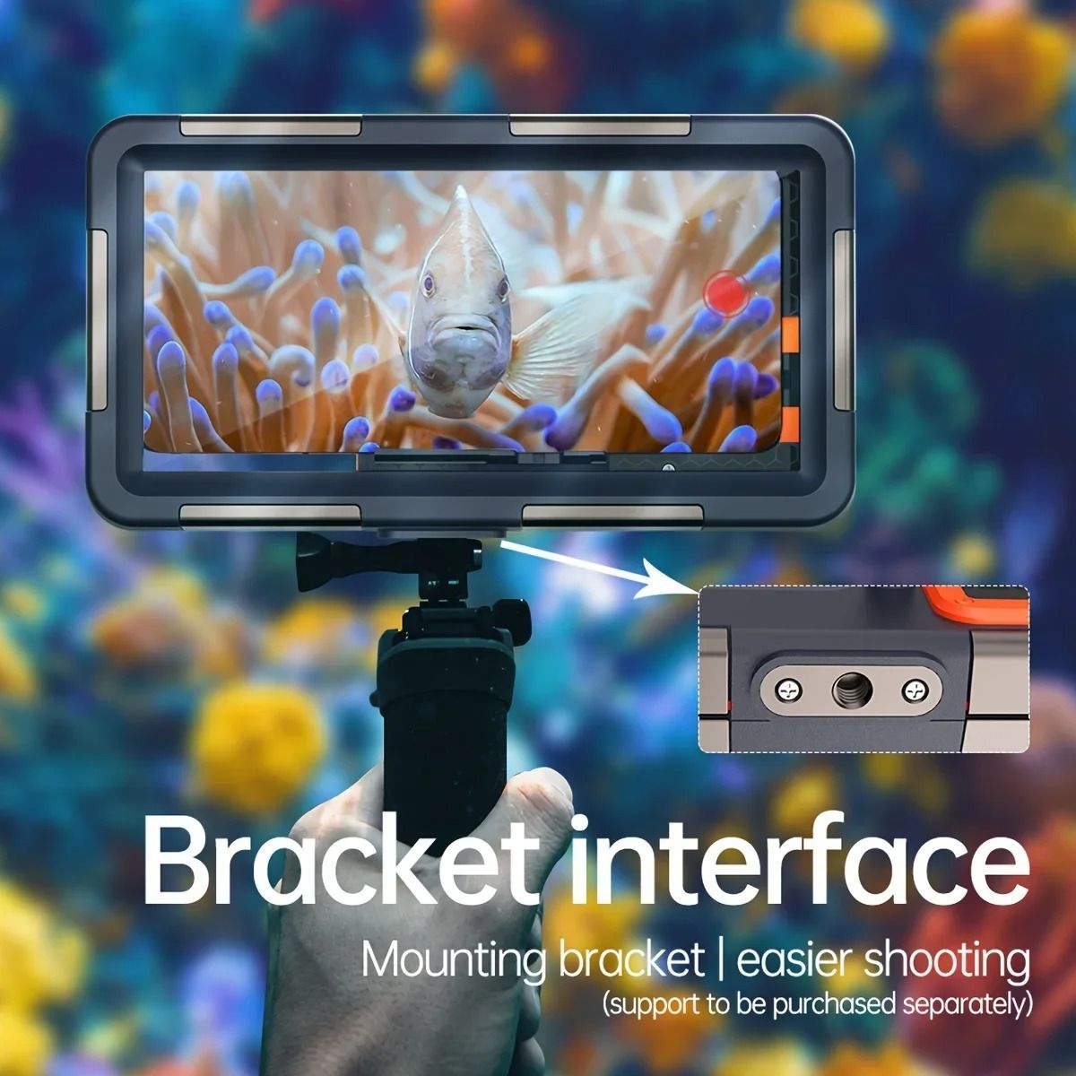 Waterproof Phone Case With Diving Protection For Phones Up To 68in 3