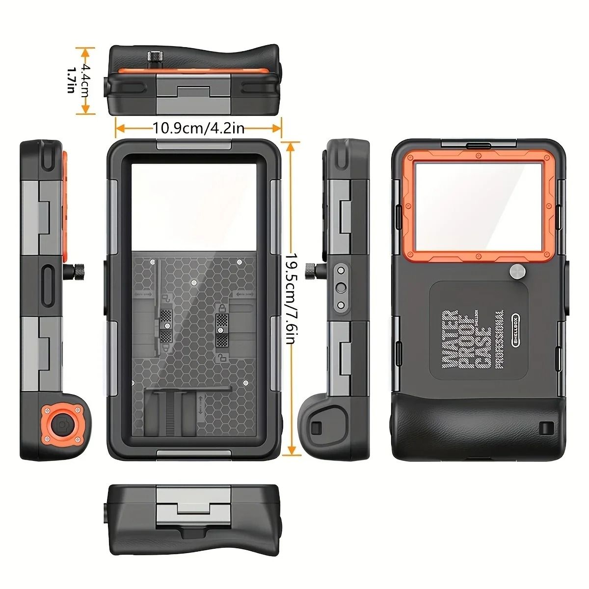 Waterproof Phone Case With Diving Protection For Phones Up To 68in 5
