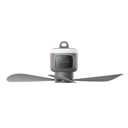 Portable Camping Ceiling Fan With LED Light And Remote Control 7