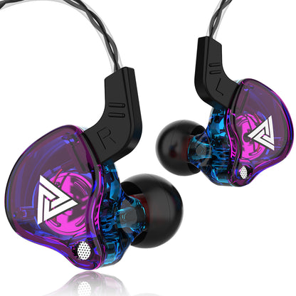 Wired Earphones with Mic, HiFi Sound Quality In-Ear Headphones, Gaming Headset for Mobile, PC, Bass Earbud