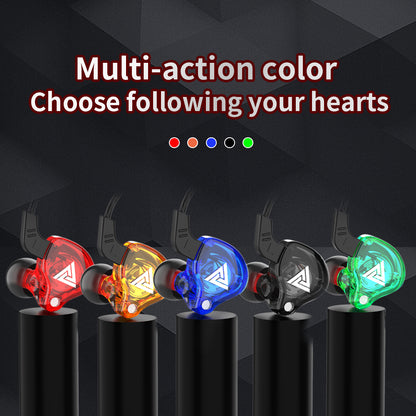 Wired Earphones with Mic, HiFi Sound Quality In-Ear Headphones, Gaming Headset for Mobile, PC, Bass Earbud
