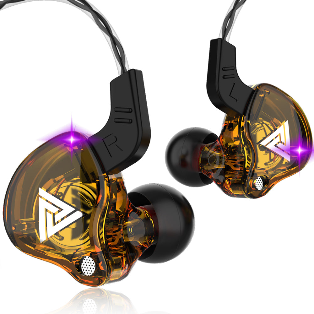 Wired Earphones with Mic, HiFi Sound Quality In-Ear Headphones, Gaming Headset for Mobile, PC, Bass Earbud