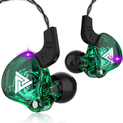 Wired Earphones with Mic, HiFi Sound Quality In-Ear Headphones, Gaming Headset for Mobile, PC, Bass Earbud
