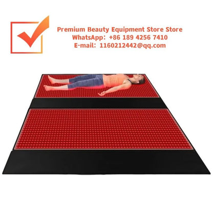 Infrared Light Therapy Pad for Full Body Muscle Recovery with 660 and 850nm LED Technology
