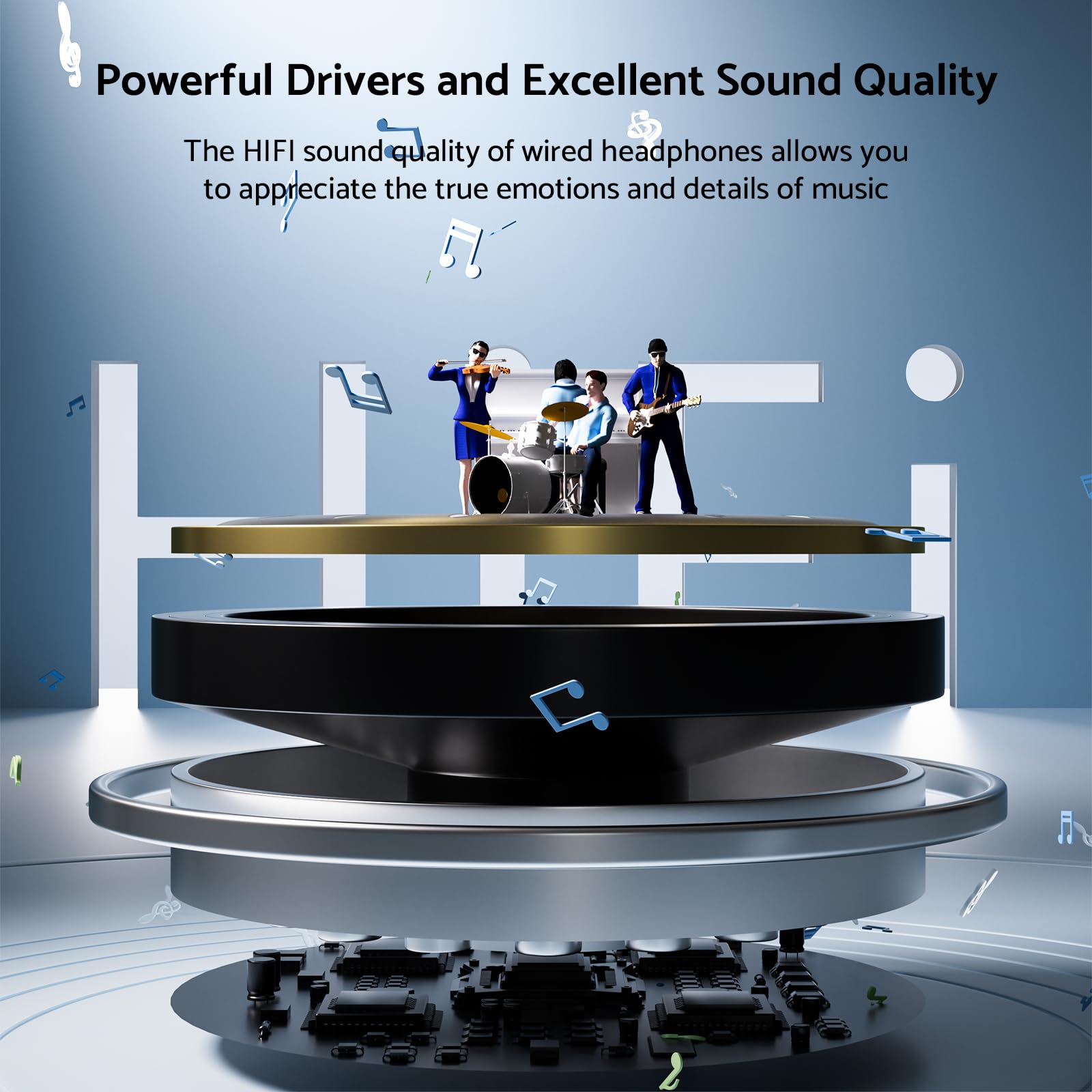 Samsung In ear HiFi Surround Sound Headphones USB Type C Wired Earplugs With Wire Control for Galaxy
