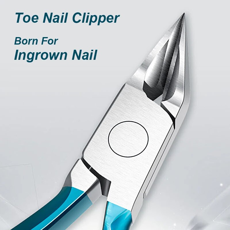 Professional Toe Nail Clipper for Ingrown or Thick Toenails – Stainless Steel Podiatrist Toenail Nipper & Trimmer