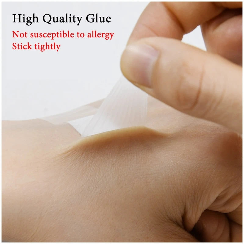 Waterproof Transparent Wound Plasters, Anti-Bacterial Adhesive Medical Bandages for First Aid, Travel & Home Use