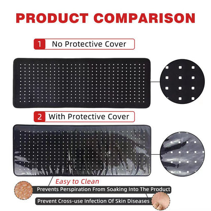 Red And Infrared Therapy Belt Wearable Wrap Large Heating Pad Beauty Device For Face Body Shoulder  3
