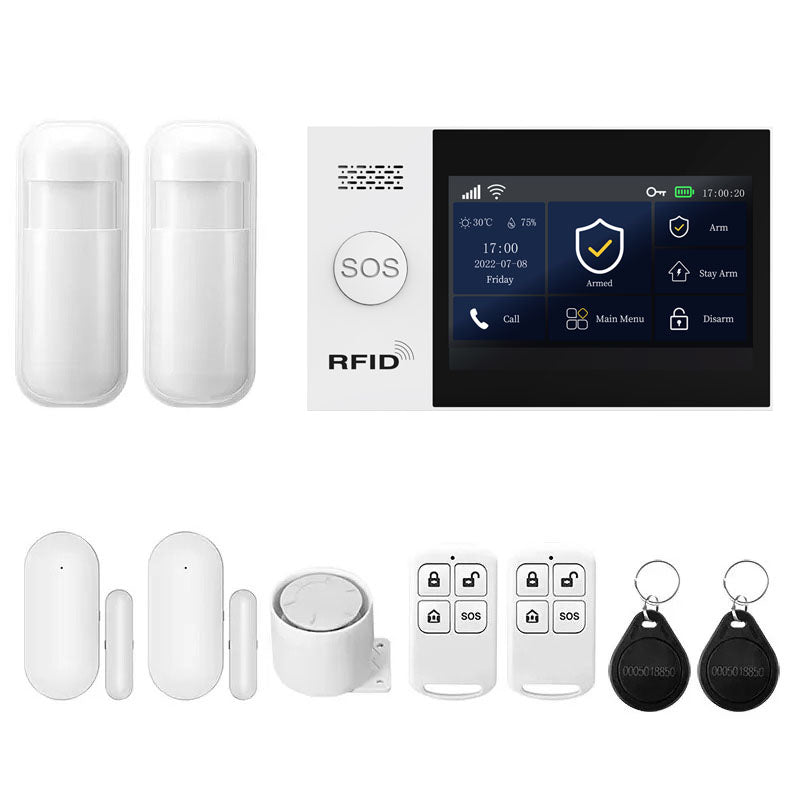 Tuya Smart Life 4G Home Alarm Security System Kit WiFi AlexaReady With Door  Motion Sensor Protecti 6