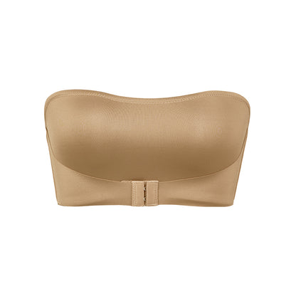 Seamless Front Button Bra For Women Strapless No Padding UltraComfortable Smooth Underwear 4