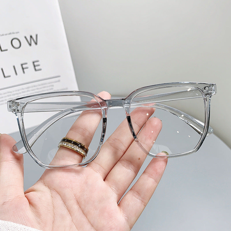Square Finished Myopia Glasses For Women  Men Trendy Minus Glasses For Students  Computer Use 1