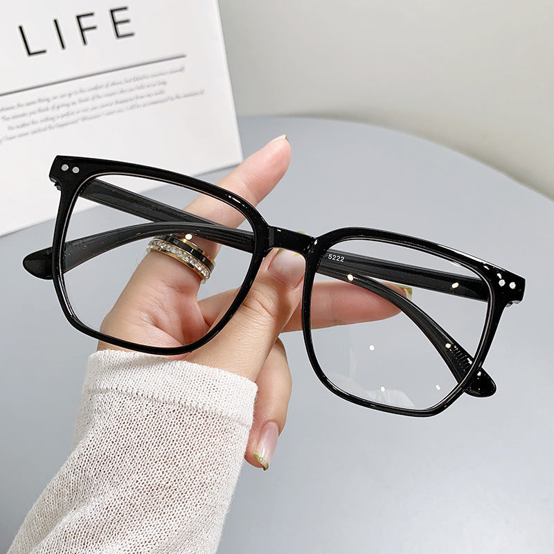 Square Finished Myopia Glasses For Women  Men Trendy Minus Glasses For Students  Computer Use 3