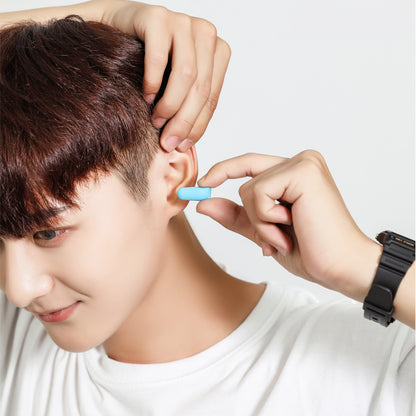 Soft Foam Earplugs For Sleeping Noise Reduction Sound Cancelling Travel Ear Plugs Protection AntiBr 5
