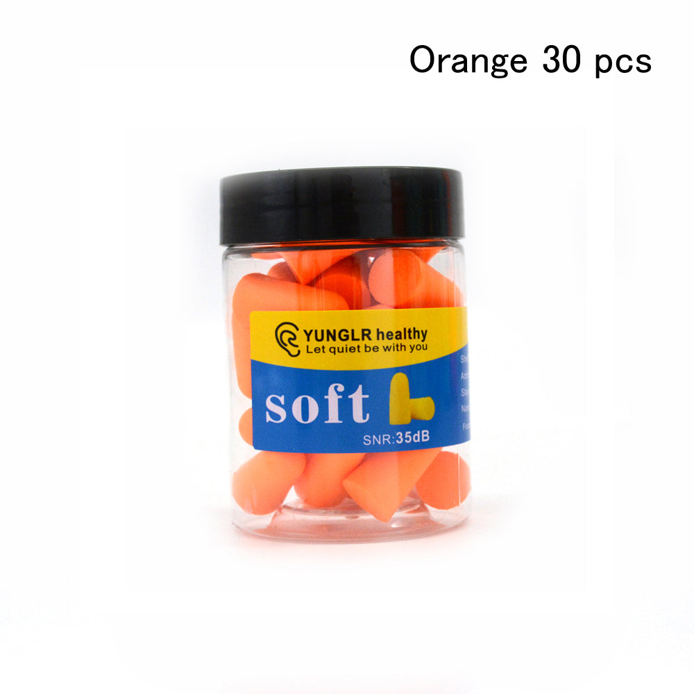 Soft Foam Earplugs For Sleeping Noise Reduction Sound Cancelling Travel Ear Plugs Protection AntiBr 8