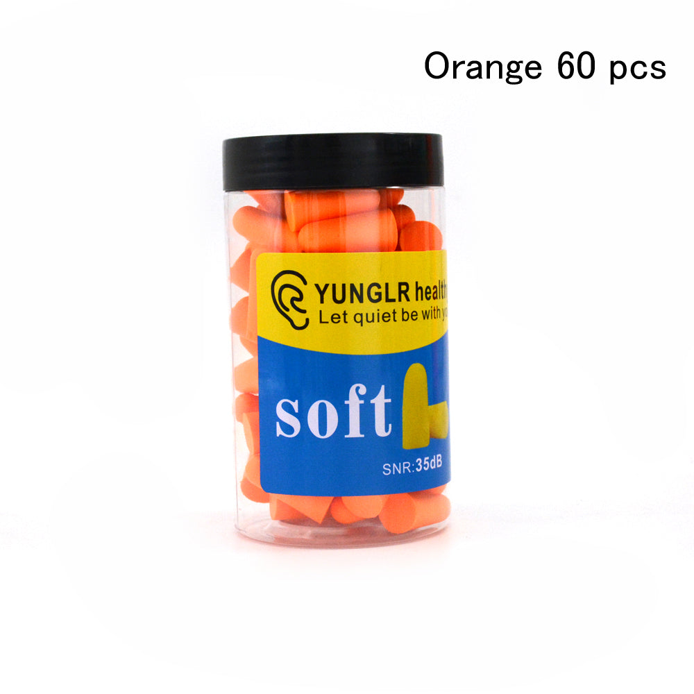Soft Foam Earplugs For Sleeping Noise Reduction Sound Cancelling Travel Ear Plugs Protection AntiBr 12